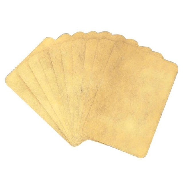 10pcs Ginger Sticker Neck Back Pain Plaster Patch Body Warmer Sticker Self Heating Patch Winter Keep joint Warm for foot knee